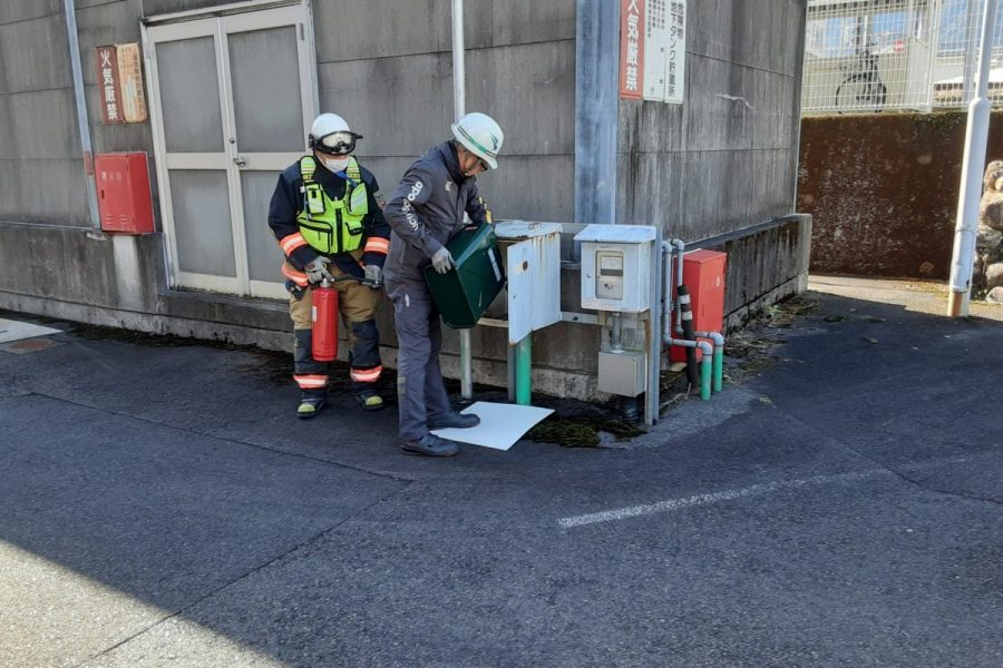陸上自衛隊と経済産業局による燃料供給訓練が行われました。（2026年1月23日）　